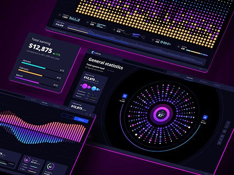 charts templates and infographics in Figma